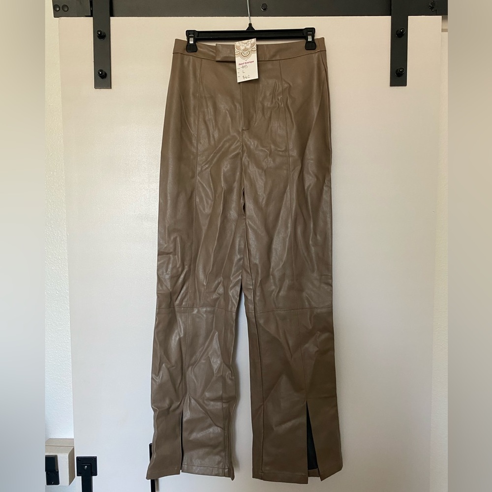 Leather pants